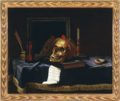 Nature morte avec Memento Mori - Unknown